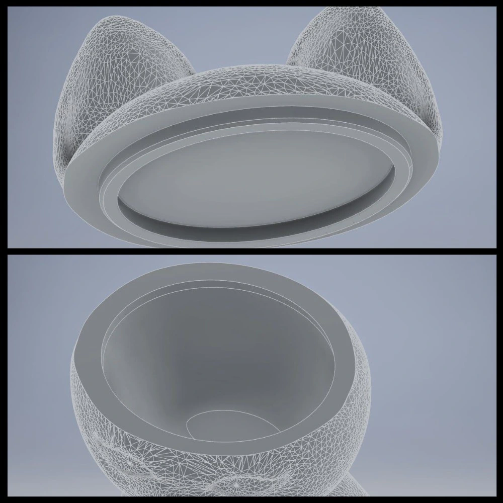 Kutijica od 3D štampane figurice